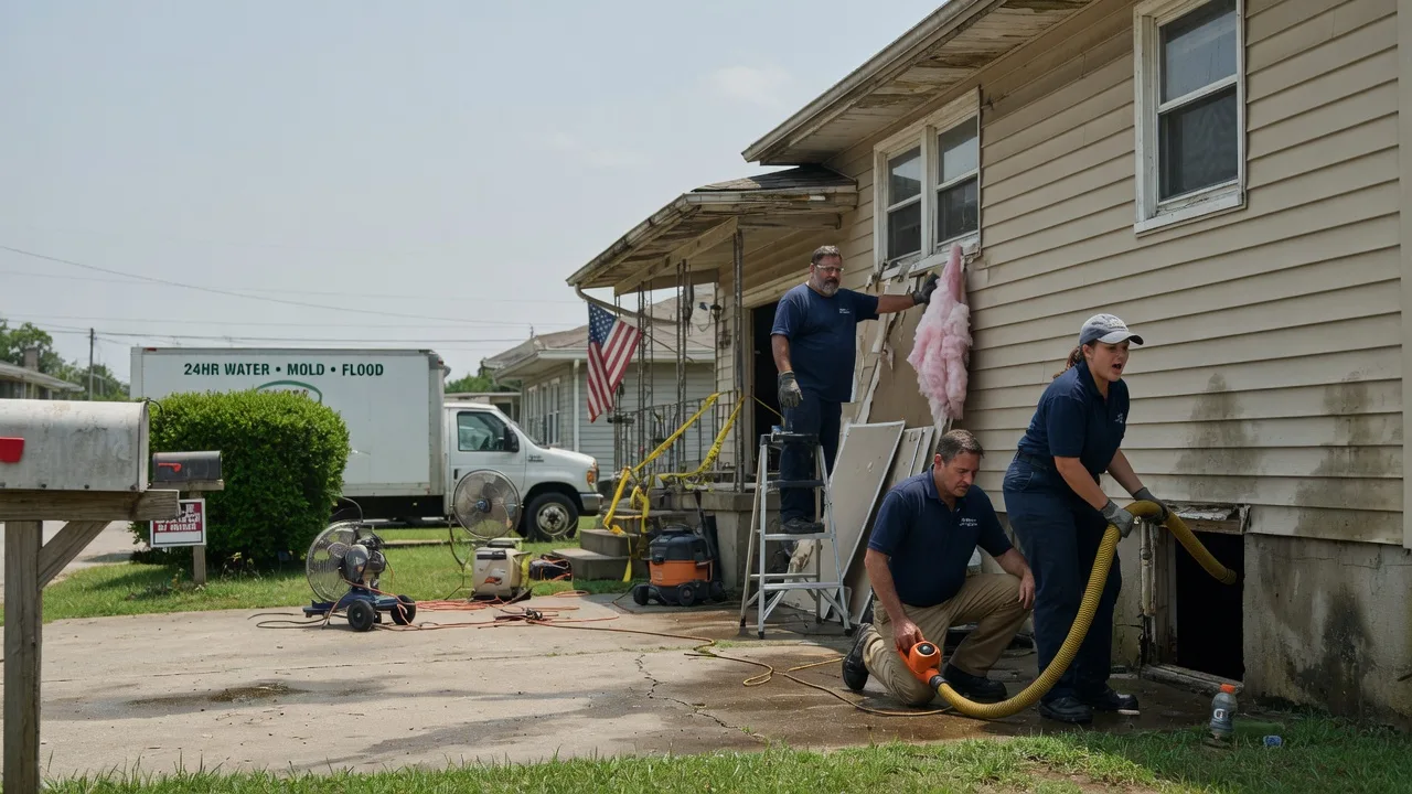 Water Damage Repair in York New Salem, PA near me